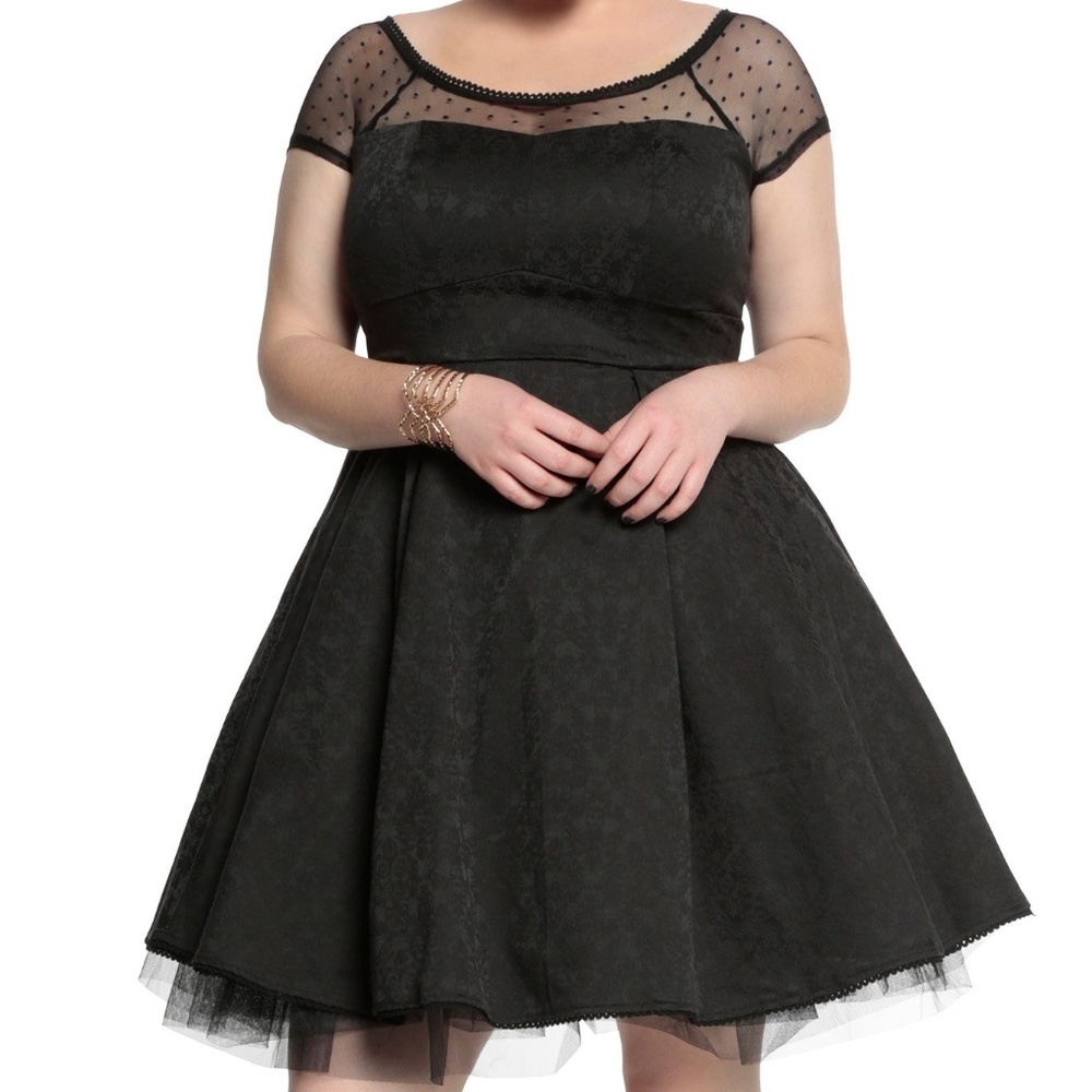 Disney Villians Mesh Top Plus Size Dress